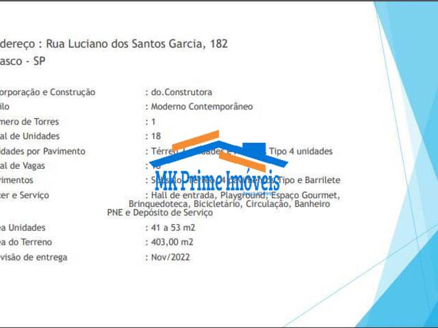 #3458 - Apartamento para Venda em Osasco - SP