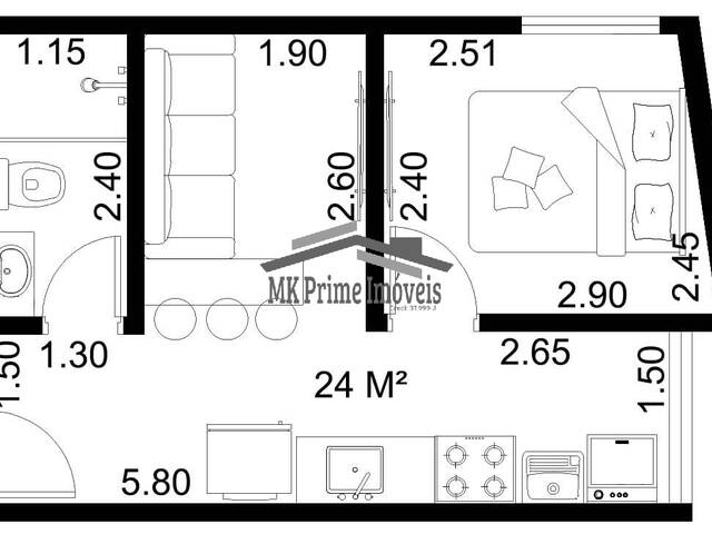 #13858 - Apartamento para Locação em São Paulo - SP