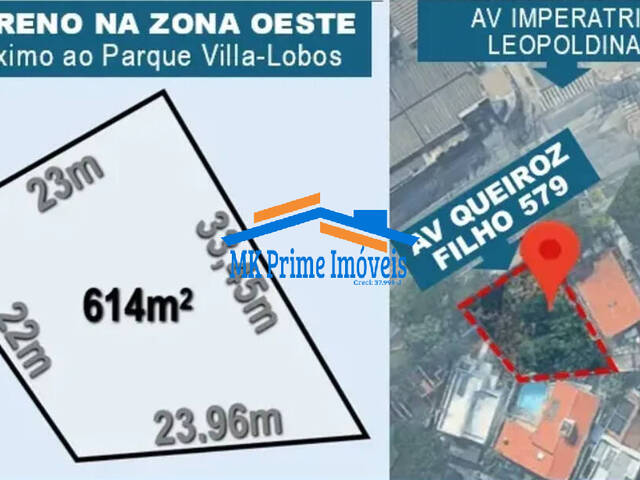 #15042 - Área para Incorporação para Venda em São Paulo - SP