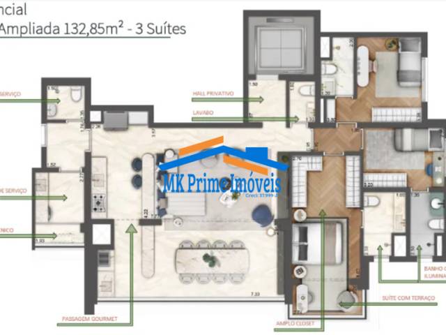 #15400 - Apartamento para Venda em São Paulo - SP