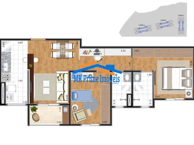 #12203 - Apartamento para Venda em Osasco - SP