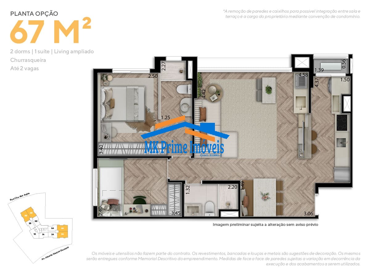 Apartamento, 3 quartos, 67 m² - Foto 18