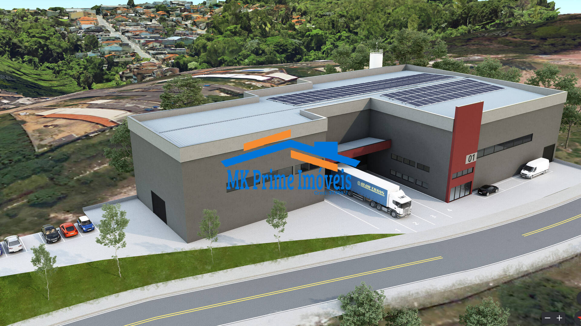 Depósito-Galpão, 2100 m² - Foto 1