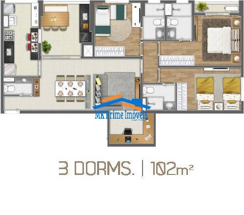 Apartamento, 3 quartos, 102 m² - Foto 18