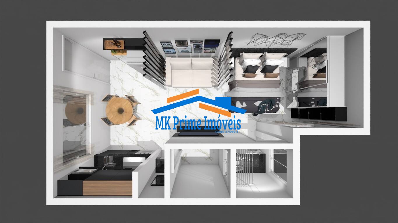 Apartamento à venda com 1 quarto, 28m² - Foto 37