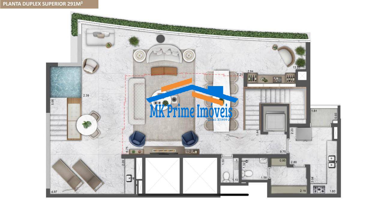 Cobertura, 3 quartos, 291 m² - Foto 22