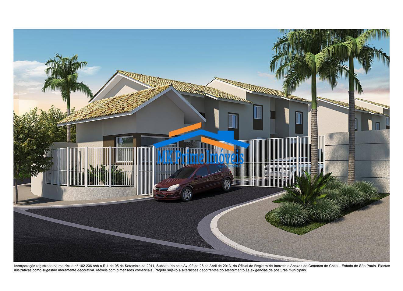 Casa de Condomínio, 2 quartos - Foto 1