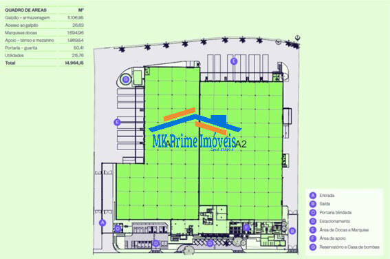Depósito-Galpão-Armazém para alugar, 14964m² - Foto 8