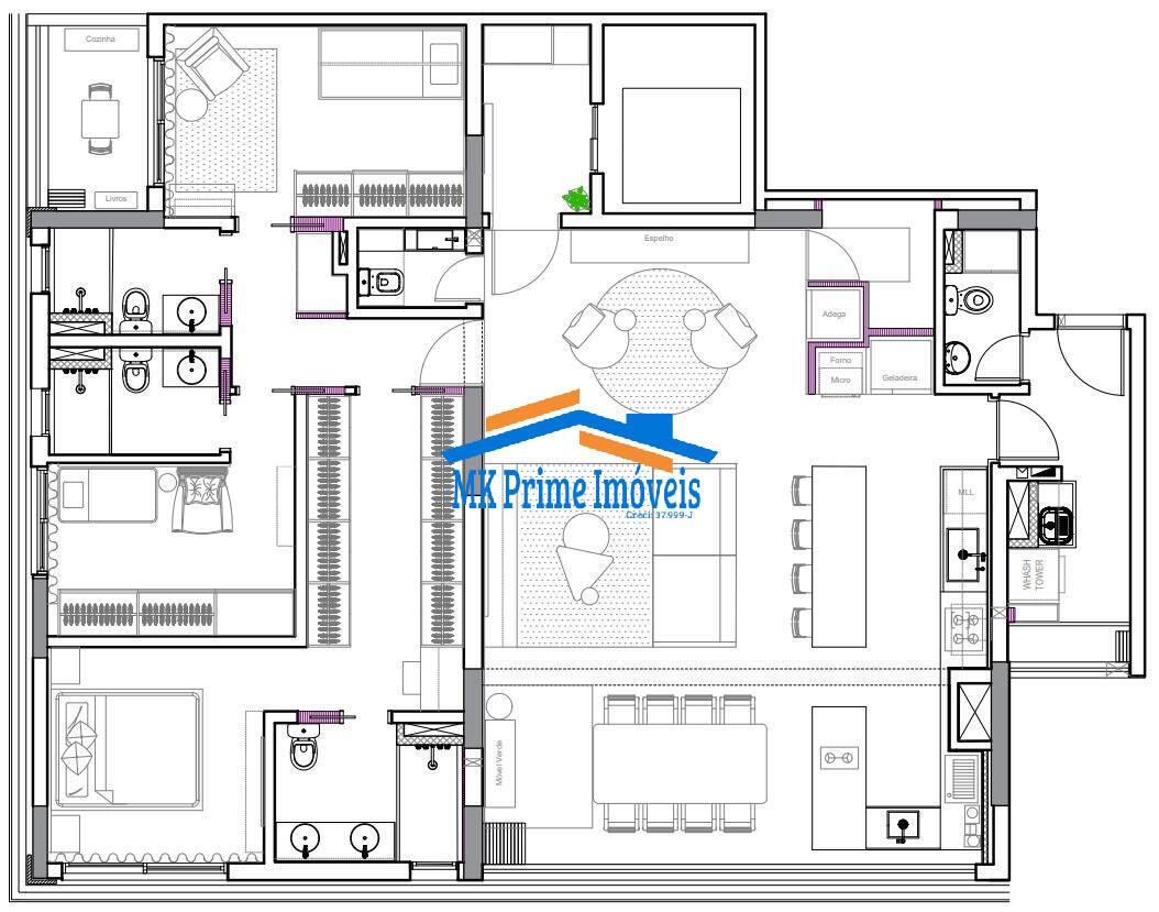 Apartamento, 3 quartos, 153 m² - Foto 23