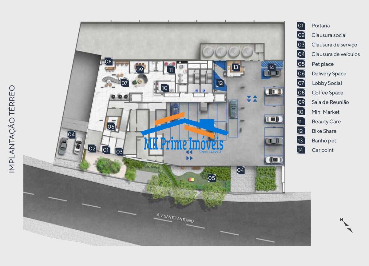 Apartamento à venda com 2 quartos, 77m² - Foto 35