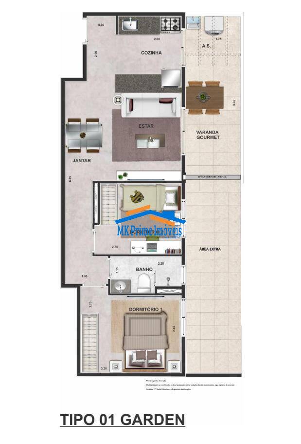 Apartamento, 2 quartos, 62 m² - Foto 14