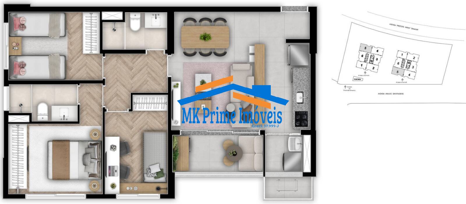 Apartamento, 3 quartos, 73 m² - Foto 18