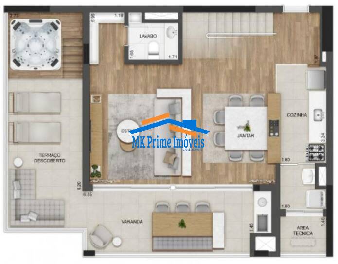 Apartamento, 3 quartos, 186 m² - Foto 28