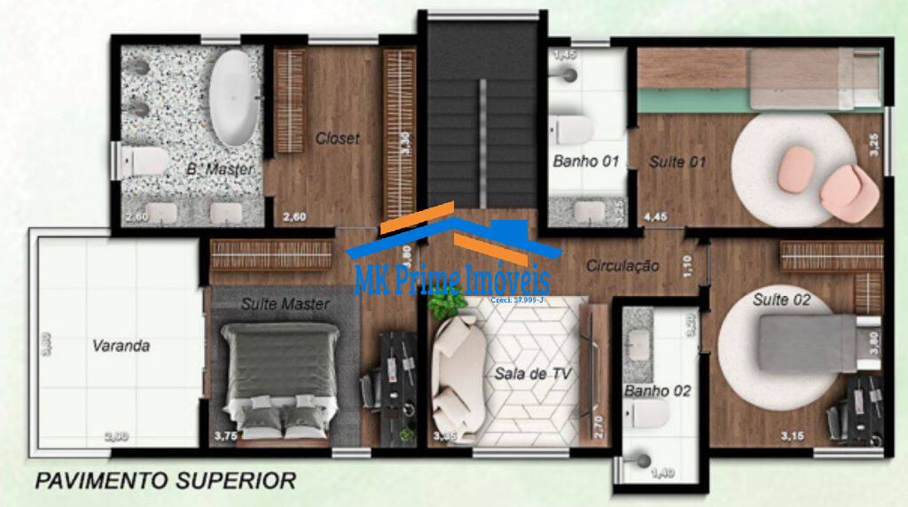 Casa de Condomínio, 3 quartos - Foto 55
