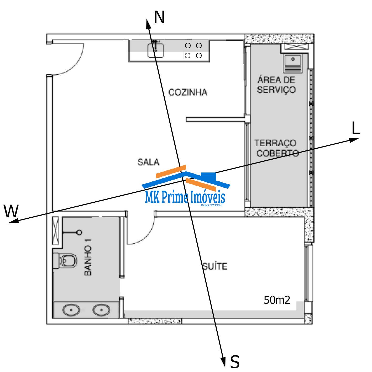 Apartamento, 1 quarto, 50 m² - Foto 27
